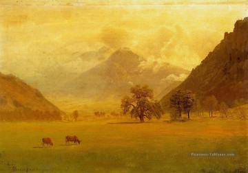  bierstadt - Vallée du Rhône Albert Bierstadt